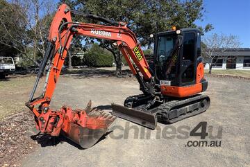 2020 KUBOTA KX040-4 EXCAVATOR WITH ATTACHMENTS
