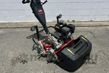 Toro greens walk mower great condition, ready to mow, low hours.