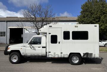 2008 Toyota Landcruiser Workmate Ambulance Body Diesel