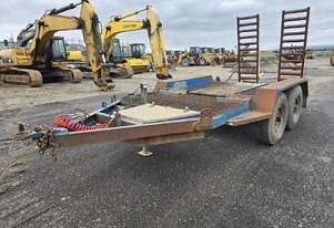 1986 Telecom 2 AXLE PLANT TRAILER Machine setup