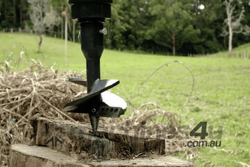 Auger Stump Planer