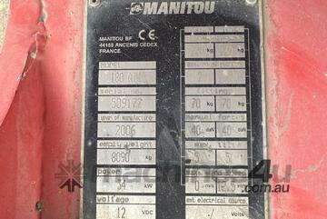 Manitou 2006   180ATJ EWP Manitou 2006   180ATJ EWP