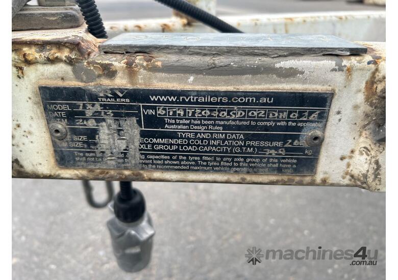 2013 Custom Built Caged Trailer