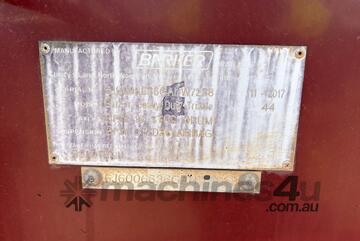 2017 Barker Heavy Duty Tri Axle Tri Axle Skel A Trailer