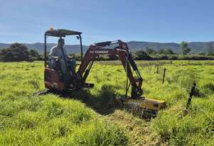 FEMAC T1-80 REV 1.7T Excavator Flail Mower/Mulcher