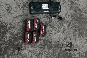 Metabo Batteries And Charger