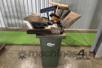 Bin Of Shovels, Brooms and Hammers