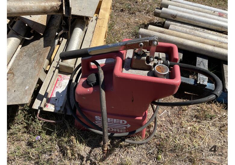 Pallets Containing Hydraulic Speed Shoring Equipment