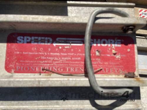 Pallets Containing Hydraulic Speed Shoring Equipment