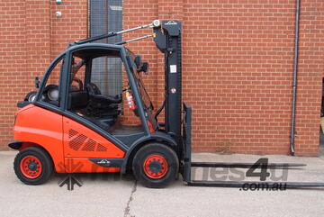 Linde high-spec configuration 5T Forklift very good condition low operating hours