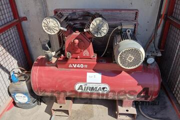 Airmac V40 Industrial Air Compressor with Hoses - Rocklea