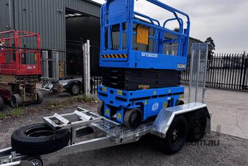   Sinoboom 19 FT Scissor Lift & Trailer Package