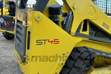 Wacker Neuson ST45 Compact Track Loader ST45 Premuim Cab With Bucket