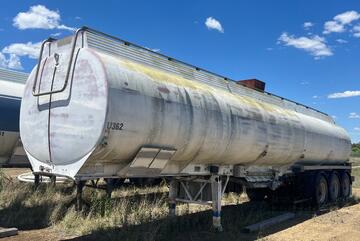 1989 Marshall Lethlean A21FWTE Tri Axle Tanker Trailer