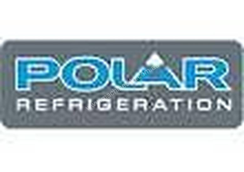 caption Polar CF759-A - Bar Display Cooler Black Double Sliding Doors