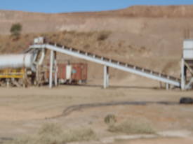 Agglomerator heap leach plant with radial  stacker - picture2' - Click to enlarge