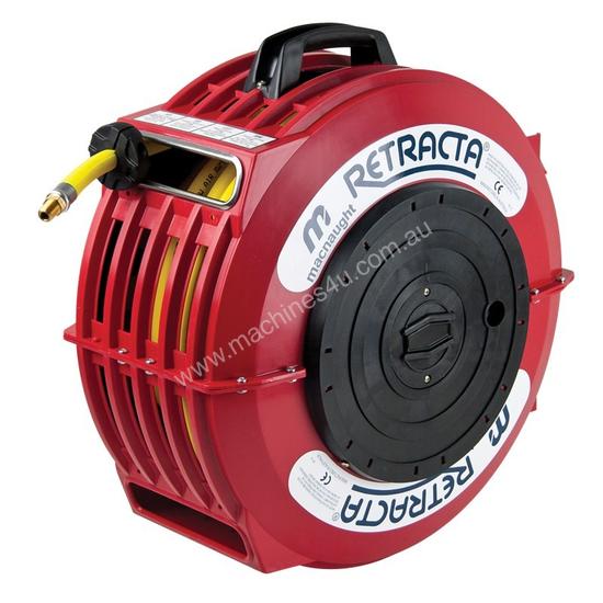 caption MACNAUGHT RETRACTA HIGH QUALITY COMPRESSED AIR HOS