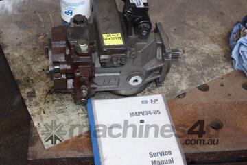 Hydraulic variable displacement piston pu