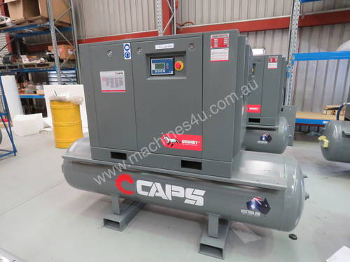 CAPS Brumby CR15-10-500 69cfm 10bar 15kW Rotary Screw Air Compressor with 500L Receiver Tank