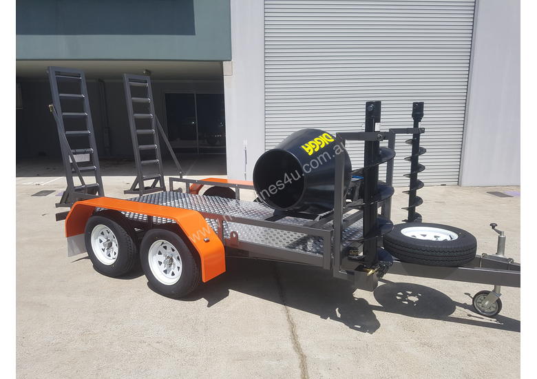 caption Plant Trailer Suit Mini Loader