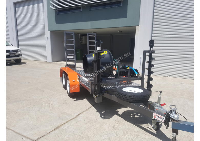 caption Plant Trailer Suit Mini Loader