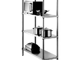 Simply Stainless SS17.1500SS Adjustable 4 Tier Shelving - 1500mm - picture0' - Click to enlarge