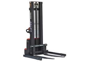 JIALIFT 1T 3M Straddle Leg Electric Walkie Stacker inside build charger | Best Service - picture2' - Click to enlarge