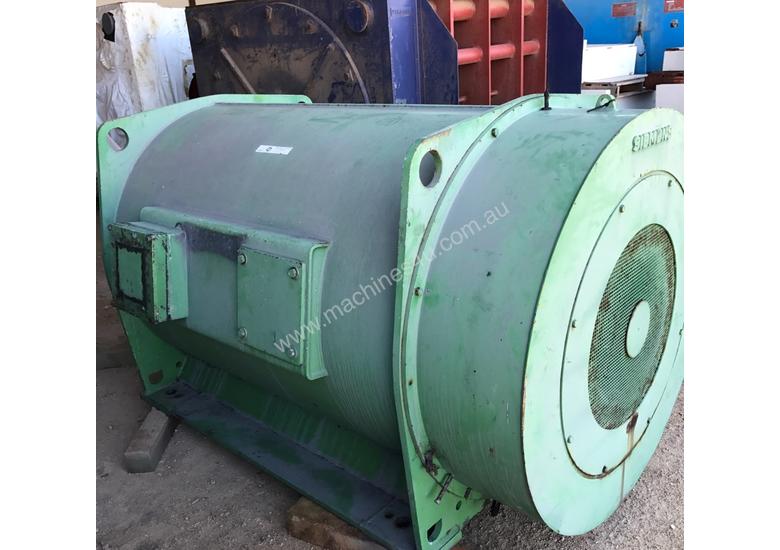Used siemens 600 kw 800 hp 6 pole 11000 volt AC Electric Motor AC Electric Motor in PAKENHAM, VIC
