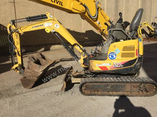 Yanmar Vio17 mini excavator 1.7 ton 2650 hrs 2015 