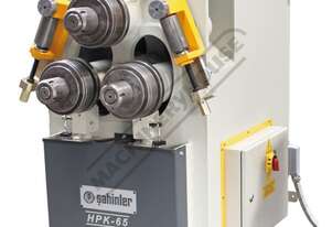 HPK-65 Section & Pipe Rolling Machine 60 x 60 x 6mm Angle Capacity Includes Digital Readout Display