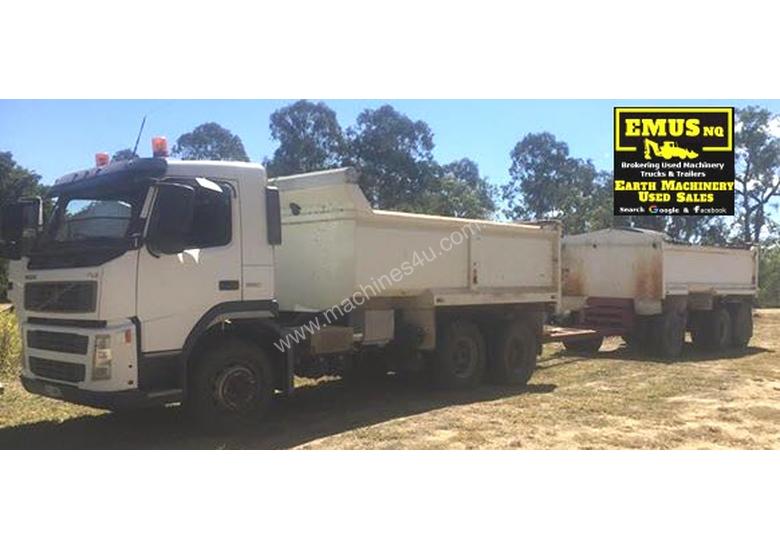 caption Volvo FM9 Tipper & Super Dog Combo, very neat. EMUS NQ