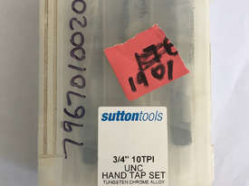 Sutton Tools Hand Tap Set 3/4