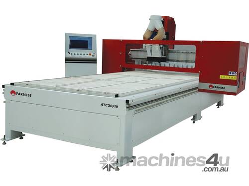 caption Farnese Fusion ATC 39/19 CNC Flatbed router