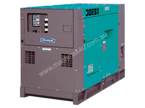 DENYO 30KVA Diesel Generator - 1 Phase - DCA-30ESX - isuzu