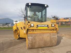 USED CATERPILLAR CB534D TANDEM ROLLER WITH CAB ABD 282 HOURS - picture0' - Click to enlarge