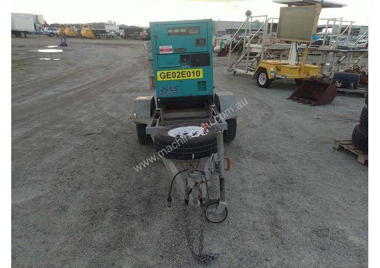 Buy Used Custom Custom Trailer Mounted Generator Plant Tag Trailers in