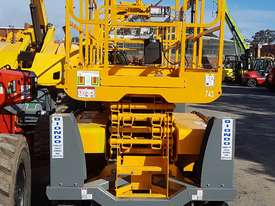 Hire - Haulotte Compact 12DX Diesel Scissor Lift from $100pd - picture0' - Click to enlarge