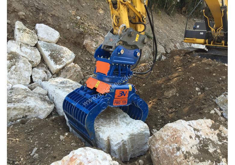 caption 3V Hydraulic Waste Sorting Grab