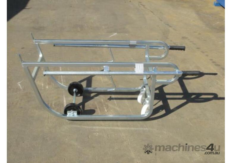 caption Drum Trolley, Tilting Drum Stand – Model: DHE-TDS, Safe, Ergonomic, and Self-Loading!