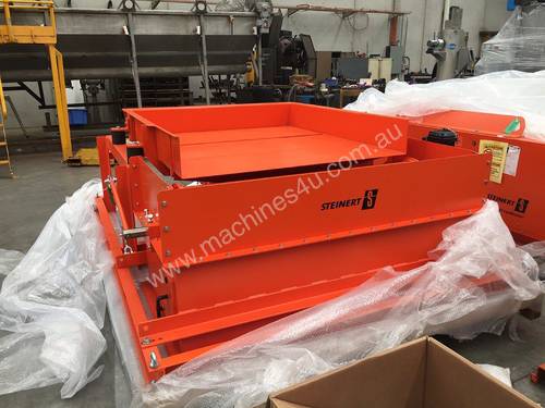 Steinert Overfed Magnetic Drum & Vibratory Feeder/Can Master Eddy Current Separator DANDENONG, VIC