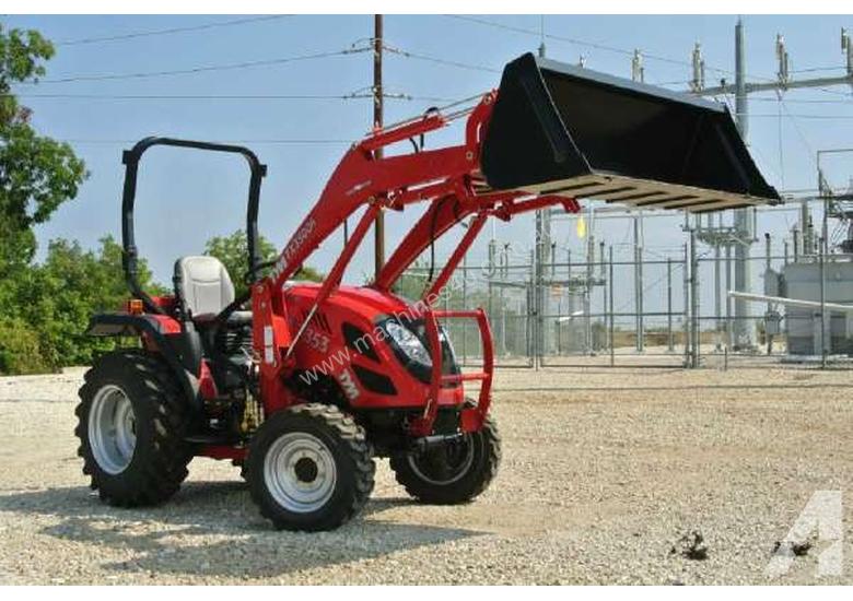 caption TYM T353 Tractor HST ROPS with FEL and 4in1 Bucket