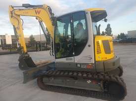 2018 WACKER NEUSON EZ80 8T EXCAVATOR WITH FULL CAB, HITCH AND BUCKETS LOW 200 HOURS - picture0' - Click to enlarge