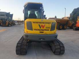 2018 WACKER NEUSON EZ80 8T EXCAVATOR WITH FULL CAB, HITCH AND BUCKETS LOW 200 HOURS - picture2' - Click to enlarge