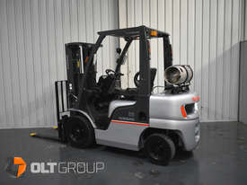 Nissan PL02A25JU 2.5 Tonne Forklift 4.3m Container Mast with Sideshift Solid Tyres - picture0' - Click to enlarge