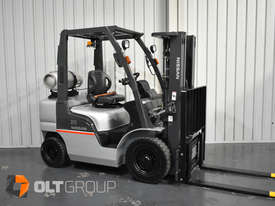 Nissan PL02A25JU 2.5 Tonne Forklift 4.3m Container Mast with Sideshift Solid Tyres - picture2' - Click to enlarge