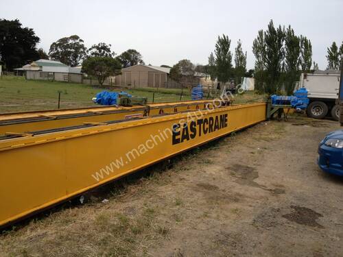 2 x 5t Eastcrane Overhead cranes