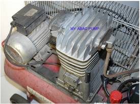 Compressor ABAC 10-hp TWO STAGE High output type+ - picture2' - Click to enlarge