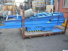 Motorised Mezzanine Roller Belt Conveyor Box Elevator High Stainless sides - picture2' - Click to enlarge