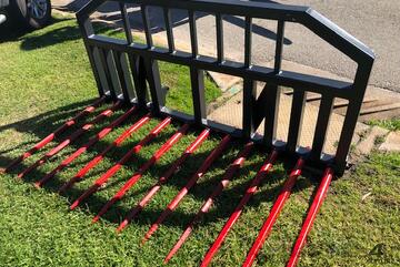 Silage Forks Euro Hitch 11 Tyne 2000mm