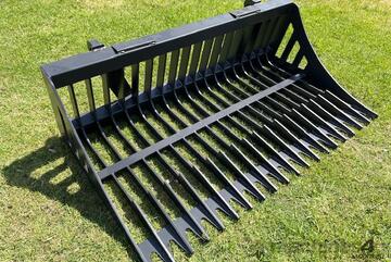 Rock Bucket   Barrett Flat Bar Euro hitch